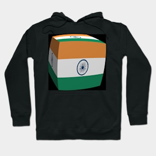 Indian Flag cubed. Hoodie